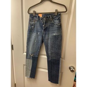 Levi’s 501 cropped jeans